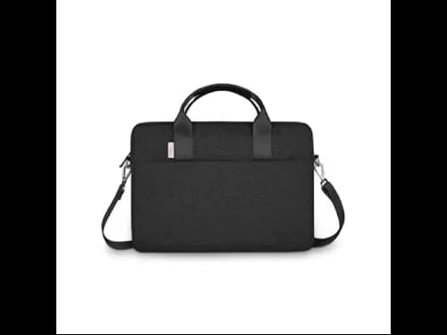 WIWU Minimalist Laptop Bag Upto 15.6″ Laptop - Water-resistant material ,  compartment is made of fox fur lining , Multi-Pockets For digital gadgets, cables