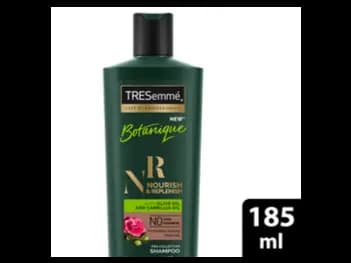 Tresemme Botanique Nourish and Replenishment Shampoo 185ml - completely free from parabens and dyes