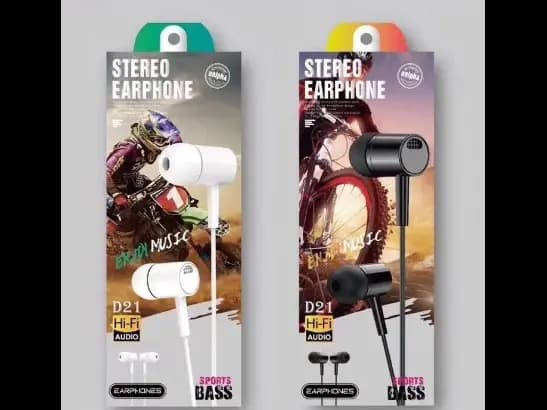 In Ear Stereo Sports Headset BT 4.1 Deep Bass Wired Metal Earphones 3.5 mm With Microphone (2)