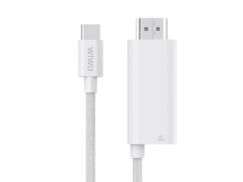 WIWU WI-PS001 HDMI PROJECTION CABLE WHITE - 6 Month Warranty