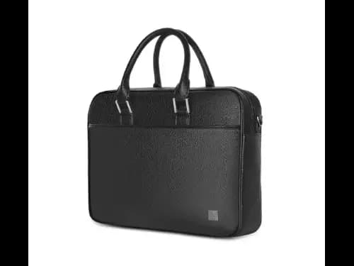 Wiwu Master Fingerprint Lock Brief Case 16″Black - Anti-theft Fingerprint Lock , Detachable Shoulder Strap , Size: 16” Inch (2)
