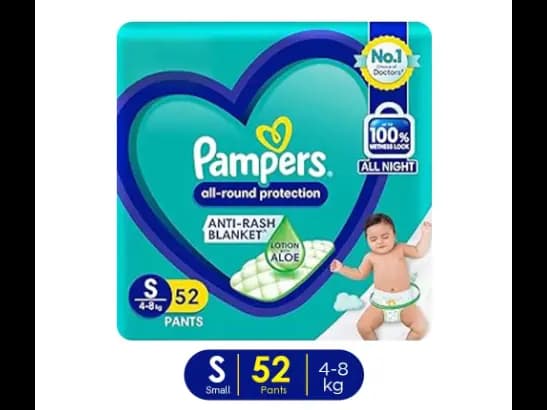 Pampers Baby Diaper Pants Small