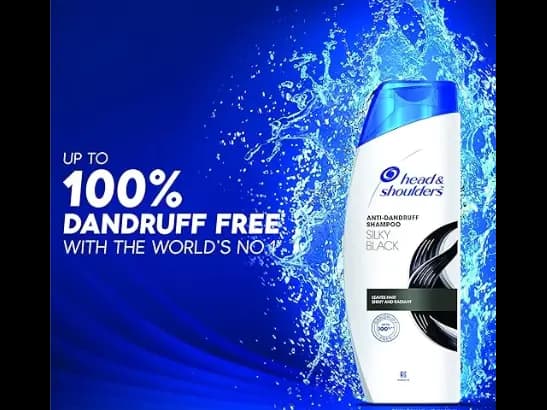 Head & Shoulders Anti-Dandruff Shampoo – Silky & Black – 340ML (3)