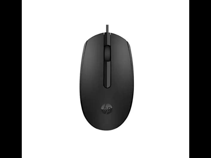 HP M10 Wired Mouse Original - Two buttons and one scroll wheel.