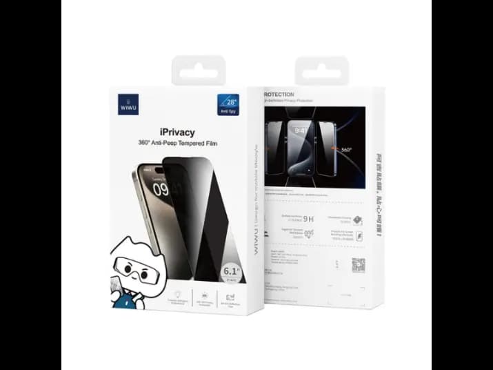 Wiwu iPrivacy Anti Peep Tempered Film For iPhone 14/15 (2)