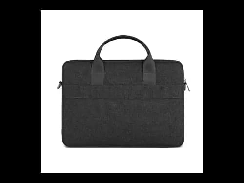 WIWU Minimalist Laptop Bag Upto 15.6″ Laptop - Water-resistant material , compartment is made of fox fur lining , Multi-Pockets For digital gadgets, cables (2)