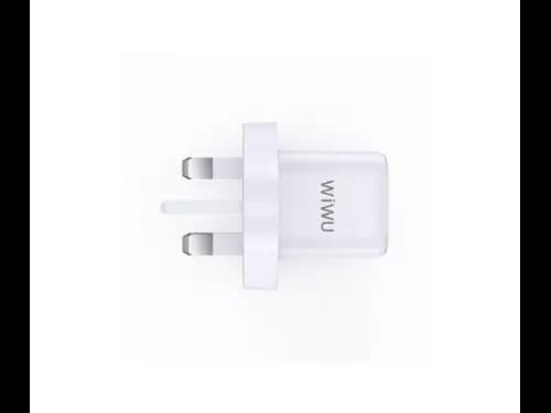 Wiwu Wi-U017 Jello 30W PD Gan Fast Charger 3pin  - 30W PD fast charging , 3A max , CE certified with 6 Month Warranty (2)