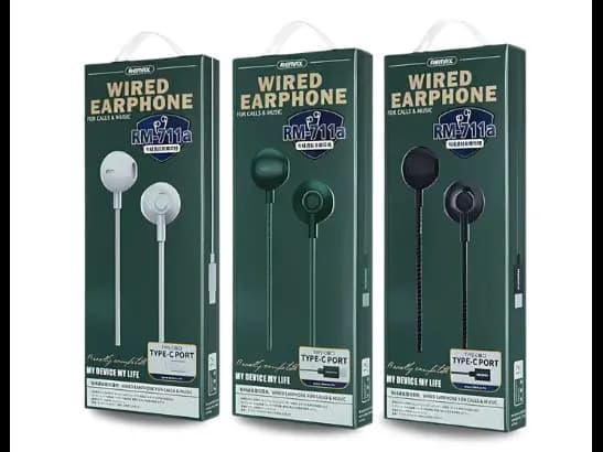 REMAX RM-711A TC HF - High-fidelity sound , Comfortable fit , Convenient control , Durable construction , Type-C connector (3)