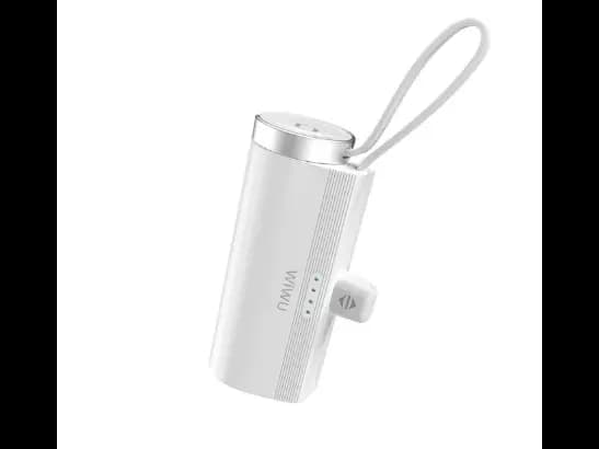 Wiwu WI-W026 Capsule Type-C 5000mAh Mobile Power Bank - Perfectly responds to the demands of modern life with 6 Month Warranty