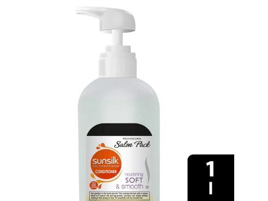 Sunsilk Soft and Smooth Conditioner 1L - Sunsilk nourishing soft and smooth conditioner ensures hair retains its natural softness
