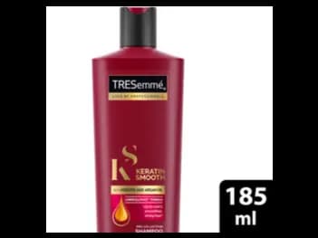 Tresemme Keratin Smooth Shampoo 185ml - Immerse your strands in the revitalizing prowess of keratin