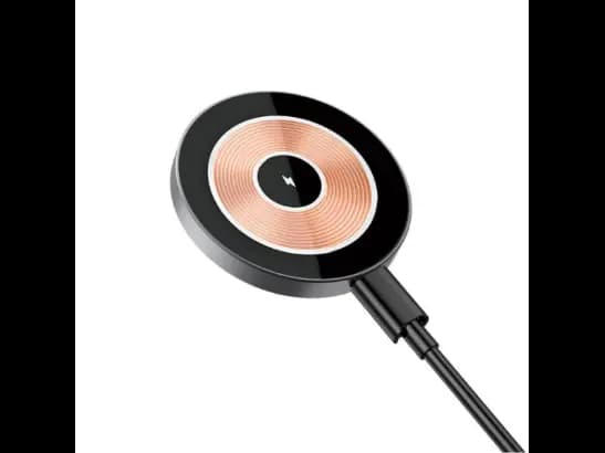 Wiwu WI-W008 15W Magnetic Wireless Charger - Double-sided transparent punk style , Magnetic wireless charger , 15W fast induction charging with 6 months warranty (2)