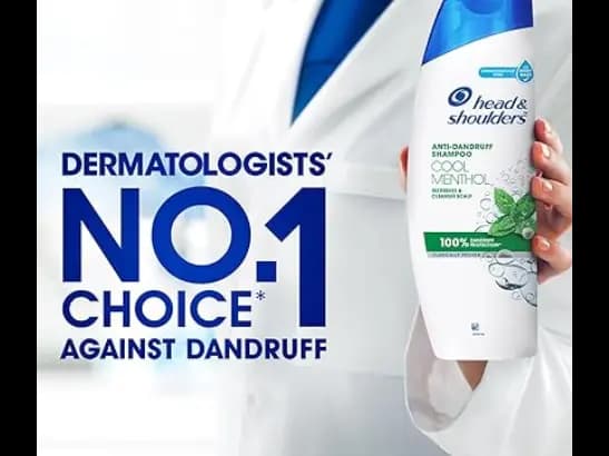 Head & Shoulders Anti Dandruff Cool Menthol Shampoo - 340ml (5)