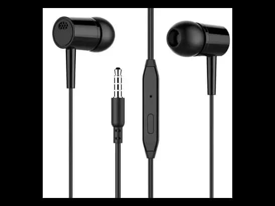 In Ear Stereo Sports Headset BT 4.1 Deep Bass Wired Metal Earphones 3.5 mm With Microphone