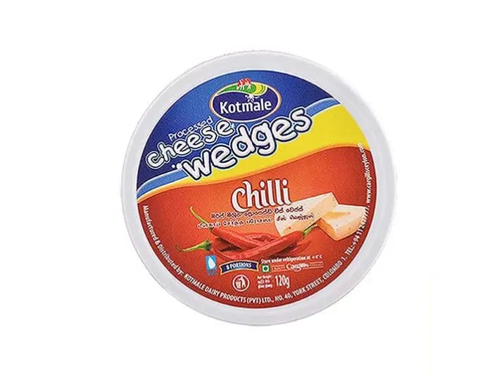 Kotmale Processed Cheese Wedges Chilli
