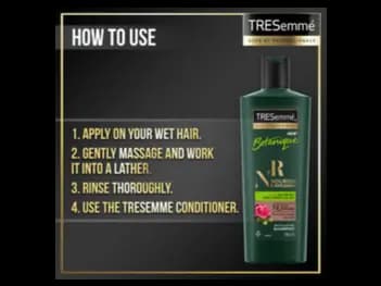 Tresemme Botanique Nourish and Replenishment Shampoo 185ml - completely free from parabens and dyes (3)