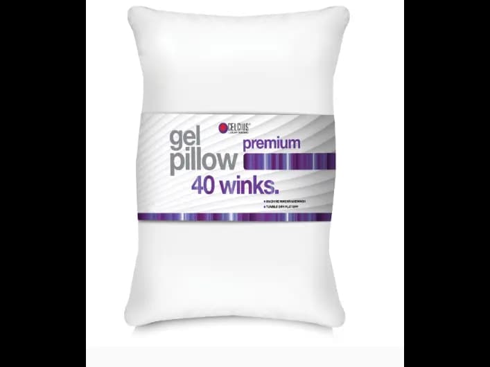 CELCIOUS 18X27 GEL PILLOW - white