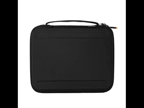 WIWU PARALLEL HARDSHELL BAG 11" BLACK - Carrying Handle & Shoulder Strap, Anti-fall and Compression , YKK zipper, Smooth & Durable