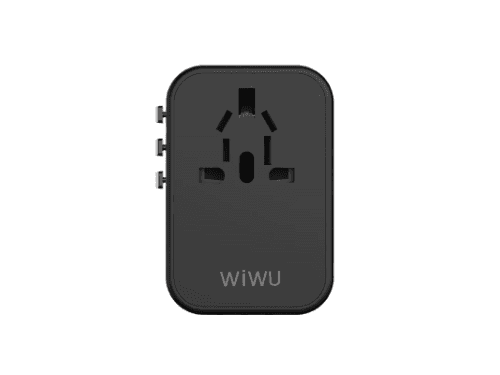 WIWU UA-303 35W UNIVERSAL PLUG ADAPTER BLACK - 6 Month Warranty (2)