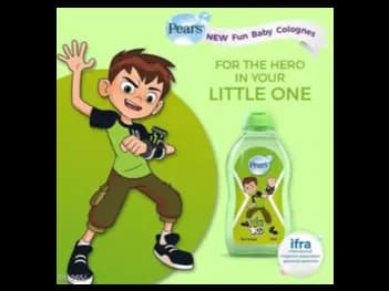 Pears Flower Fairy Baby Cologne 100ml - Gives your baby an irresistible and long-lasting fragrance (3)