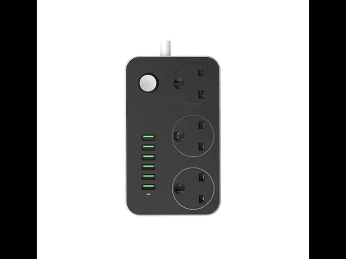LDNIO SC3604 3 Power Socket + 6 USB Extension Power Cord - 3 Months Warranty