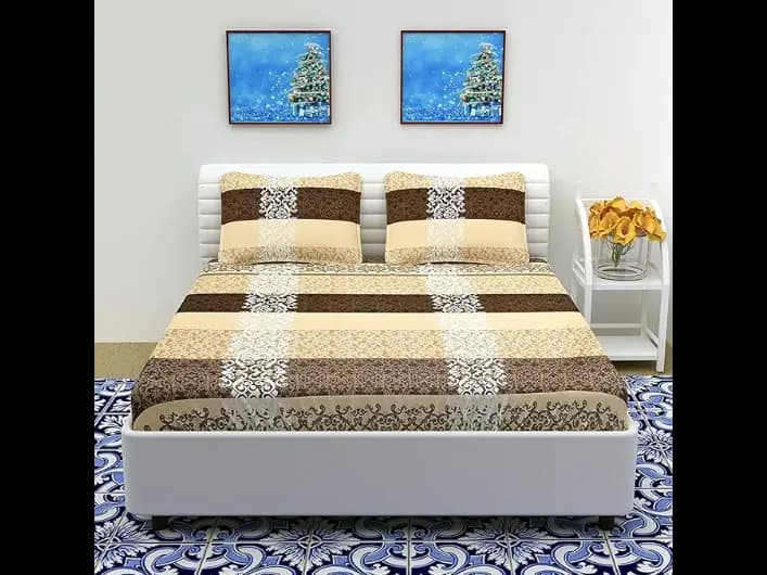 3Q 90X100 PRINTED BED SHEET