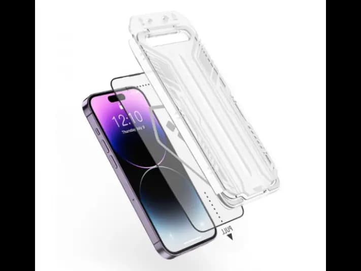 Wiwu WI-SQ008 Easy Install Tempered Glass For iPhone 15 Series (3)