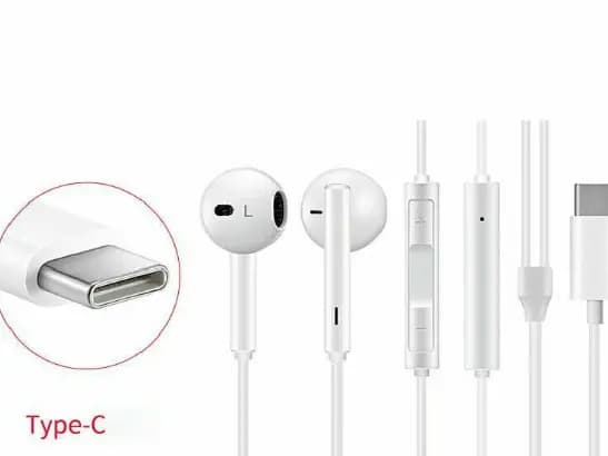 Apple iPhone 15 USB-C type c Handsfree - Deep, Rich Bass , Protects Against Sweat & Water , Inline Remote Controls Playback, Calls , Inline Microphone (2)