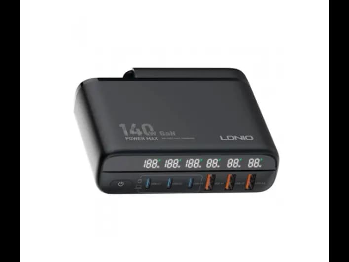 LDNIO A6140C 140W Gan Super Fast Charger- 3 Month Warranty (3)
