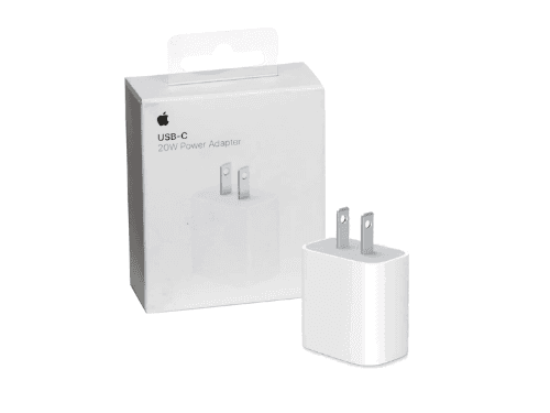 USB-C 20W Power Adapter 2Pin - Flat 2 Pin plug ,Minimum Power Output: 20W, Output Port: USB-C. (2)