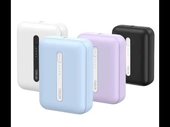 Wiwu WI-P033 10000mAH Power Bank - Stay Charged On-the-go , LED Indicator And A Capacity Of 10000mah , Compact And Portable Design with 6 Month Warranty