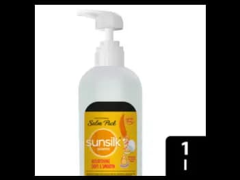 Sunsilk Soft and Smooth Shampoo 1L - nourishes hair deeply