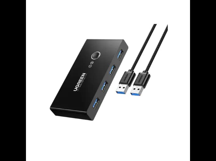 Ugreen USB 2.0 Sharing Switch 2 In 4 Out – 30767