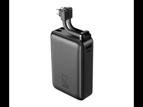 Wiwu Wi-P012 67W 20000 Tank Power Bank - Color:Black , Battery:20000mAh , Power: 67w Fast Charging with 6 Month Warranty
