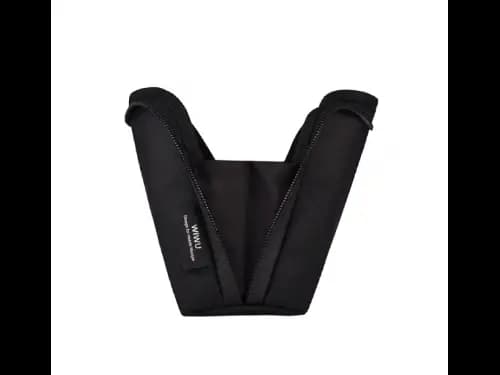 Wiwu Alpha Tech Pouch  Black - Multi-pockets , Accessories storage , Water resistant material , Durable YKK zipper (3)