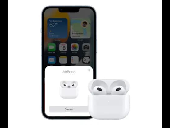 WiWU Airbuds 3rd Gen With ( Free Silicone Case ) - Lighting Sensor , Real Power Display , Audio Sharing , HiFi Sound , Skin-detect Sensor with 3 Months Warranty (5)