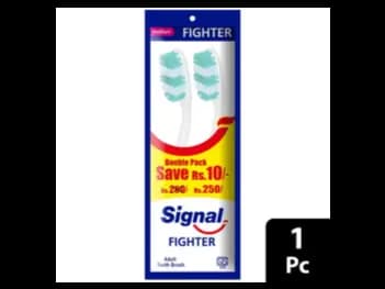 Signal Fighter Double Pack - M shaped Dupont Tynex bristle