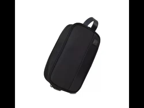 Wiwu Hali Travel Pouch H1 For Tech Electronic Accessories Organizer Bag - Wiwu Hali Travel Pouch H1 For Tech Electronic Accessories Organizer Bag - Multi pockets , Anti-theft function , Leather handle (2)