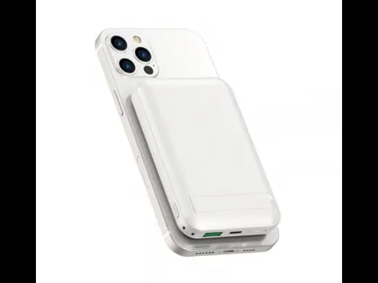 Wiwu SC10000WHT Snap Cube 22.5W 10000 Magnetic Wireless Power Bank White with 6 Month Warranty