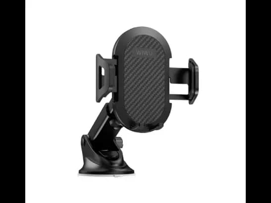 Wiwu CH015 Mini Car Bracket - 360 degree rotation feature , Easy and safe use with one hand , Dropping the phone with one click , Expandable built-in arm (2)