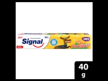 Signal Orange Kids Toothpaste 40g - with Sugar Acid Protection