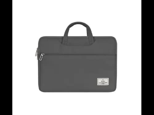 Wiwu Vivi Laptop Handbag 15.6″ - Water-resistant material , Multi-pocket front compartment , Faux fur lining in laptop compartment (2)