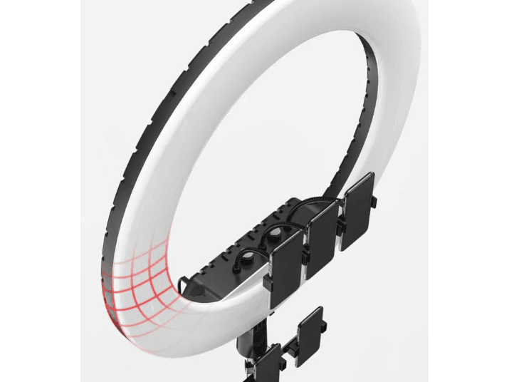 Rtako – AR-GTB01-22s 22″ Ring Light With 3 Phone Holders (2)