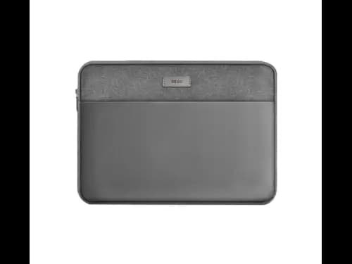 Wiwu Minimalist Laptop Sleeve 16″ - Multi-pocket front compartment , Fux fur lining in laptop compartment , Water-resistant material