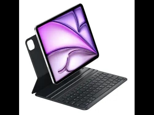 Wiwu F17 Magnetic Keyboard Black - Work from anywhere ,Strong magnetic absorption ,Soft tablet case with 06 Month Warranty