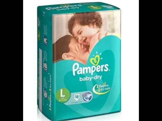 Pampers Diaper Tape Large