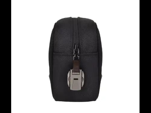 Wiwu Hali Travel Pouch H1 For Tech Electronic Accessories Organizer Bag - Wiwu Hali Travel Pouch H1 For Tech Electronic Accessories Organizer Bag - Multi pockets , Anti-theft function , Leather handle (3)
