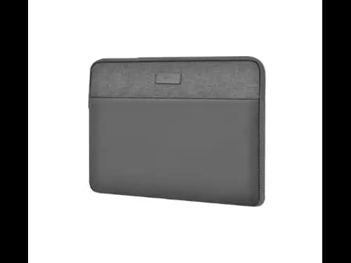 Wiwu Minimalist Sleeve Bag For Up To 14″ Laptop - Multi-pocket front compartment , Fux fur lining in laptop compartment , Water-resistant material (3)