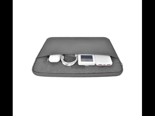 Wiwu Minimalist Laptop Sleeve 16″ - Multi-pocket front compartment , Fux fur lining in laptop compartment , Water-resistant material (2)