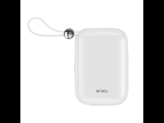 Wiwu WI-P042 10000mAH Power Bank Monaco Pearl Gradient Color - Maximum Compatibility and Comfort with Double Cable , Compact Design and Ease of Use with 6 months warranty (2)